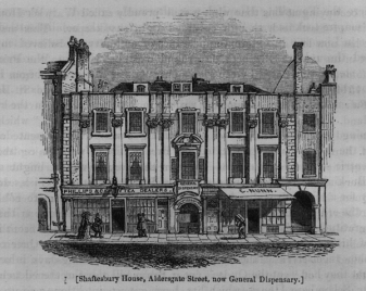 General Dispensary, Aldersgate, London